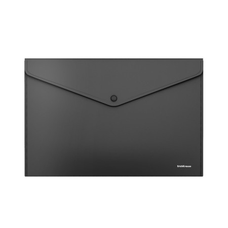 A4 button, 140 μm, Erichkrause Fizzy Classic, opaque, black, black