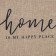 A set of bathroom rugs Ethel "Happy Place" 2 pcs, 48x78 cm, 40x45 cm