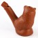Ceramic "owl" whistle for painting 2.9 × 7 × 5 cm