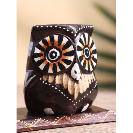 Calendar Table tree "Owl" 22x7x11 cm-4