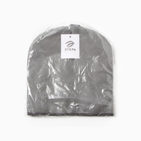Грелка на чайник Этель Home collection grey 28х28см, 61%лён, 39%хл-6