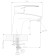 Rossinka T40-11 washbasin mixer