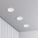 Builtrous lamp Elektrostandard, Hide, 51x85x85 mm, GU10, white color