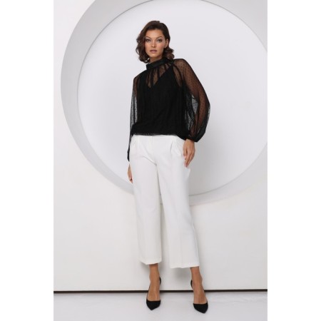 Female blouse with top, size 42-2