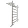 The electric heated towel -heated “Sanprise” Aurora P8, 500x800 mm, with a shelf, right, chrome