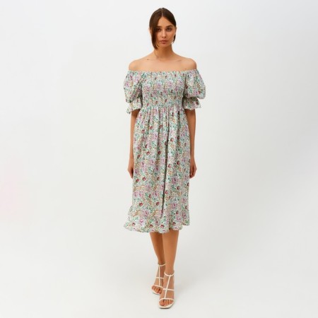 Women's dress minku: enjoy color white, rr 46