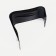 Women's wallet on the button, black color