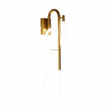 Wall lamp ST LUCE. SL6102.301.16. Sagrato. 1x16 W, LED, 4000K, 1440 LM, 26x60 cm, brass color