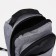 Male sling bag from textiles, with USB, gray color