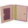 N/k wallet, button, pink color