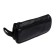 School pencil case with zipper, leatherette, 2 departments, mix
