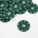 A set of chips with a face value of 10, plain, green, in a set 25 pcs.
