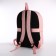 Youth backpack from lightning textiles, external pocket, handbag, pink color