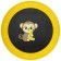 Batut children's Onlytop "Monkey", D = 97 cm, yellow color