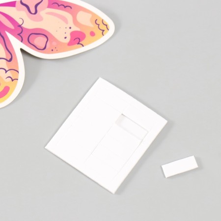 Butterflies cardboard "abstraction" set 12 pcs h = 4-10 cm-6