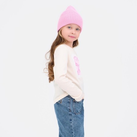 T -shirt with DL. hands. Children's KAFTAN "Dream" R.30 (98-104), beige-1