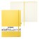 Sketchmarker sketchbook, 210 x 300 mm, 80 sheets, solid cover of artificial leather, lemon, block 140 g/m2