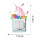 The switch lining, interior stickers, decor on the wall, with luminous elements