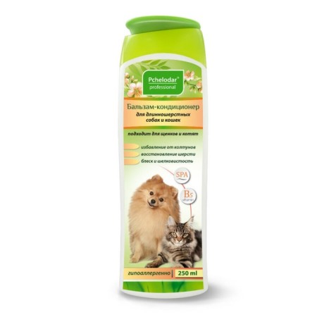 Pchelodar Professional Balm Contractor for long-haired dogs and cats, 250 ml