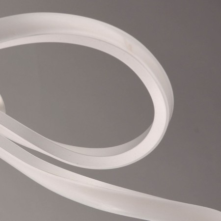 Ceiling chandelier "Aurich", 30w LED white 80x80x16 cm-4