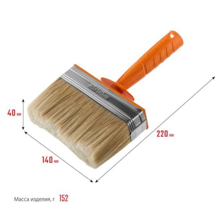 Brush Maclovice Stayer Universal mini, mixed bristles, plastic case, 4x14 cm-2