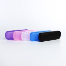 Case for glasses on fasteners, color mix