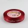 A satin ribbon “Happy New Year!”, 15 mm, 23 ± 1 m, red/white color No. 33