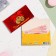 Envenue for money "Good luck and prosperity!" embossing, gold coins, 16.5x8.5 cm