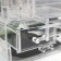 ORGANIZER CHARGANIZER Plastic 3 Transparent boxes 16x19x12 cm