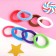 Hair elastic band "Mahrushka" (set 48 pcs) 7 cm, mix