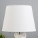 Bernard desktop 1x40W E14 wire-1,6m white 21x21x30cm