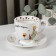 Tea pair of porcelain "Little Prince", 440 ml, saucer d = 16 cm
