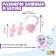 Set for swimming onlytop "unicorn": nose clamp, beryushi, pink color