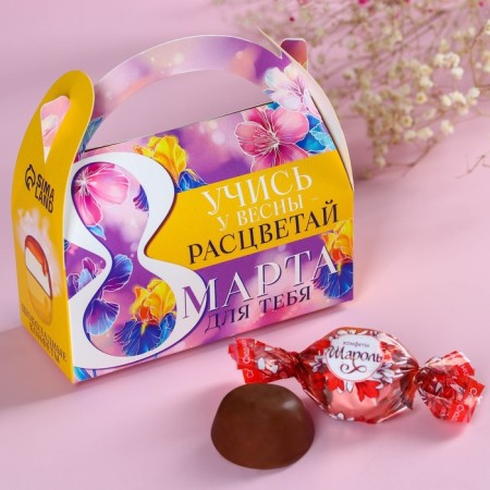 Chocolate sweets in the handbag “Learn at Spring”, 150 g-3