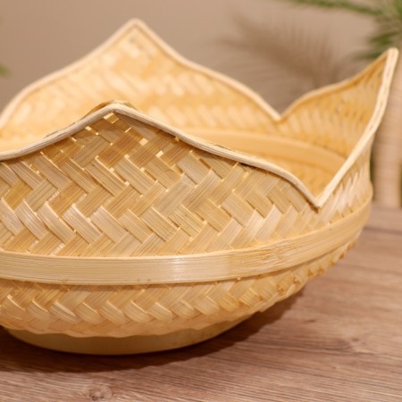 Vaska wicker, from bamboo 25x25x10 cm-3