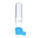 Bird drinker 3.3 x 17 cm, 120 ml, blue