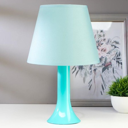 Table lamp 13204 1he27 15W turquoise d = 22 cm, h = 34.5 cm Risalux