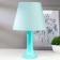 Table lamp 13204 1he27 15W turquoise d = 22 cm, h = 34.5 cm Risalux