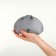 TEXTURA lightning cosmetic bag, gray color