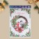 Window sticker "Happy New Year", bullfinches, reusable, 33 x 50 cm, new year