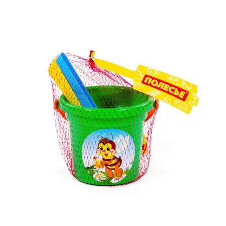 Sand set No. 29: a small bucket 0.53 l, scoop, robbery, mix color-3