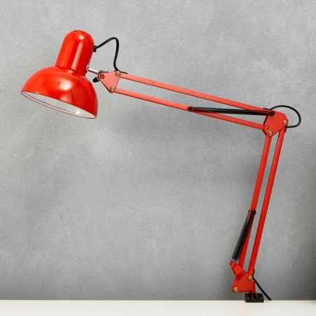 Table lamp on a hinges 800 "Crucial, red" E27 40W Risalux