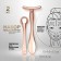 A set of massage for the face and neckline, 2 pcs, color pink gold