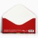 Money envelope "Beautiful Rose", 16.5 × 8 cm