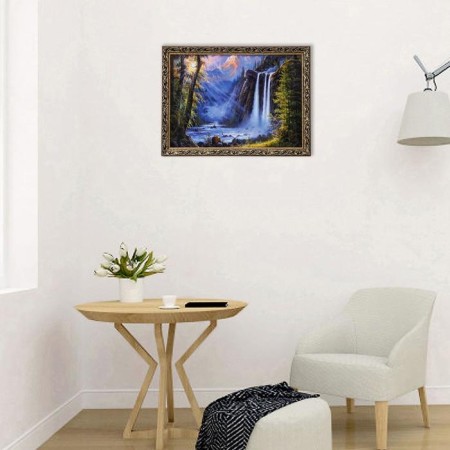 Picture "Waterfall" 57x77 cm-4
