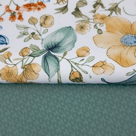 Bed linen euro, size 215x240 cm, 200x220 cm, 70x70 cm - 2 pcs-4