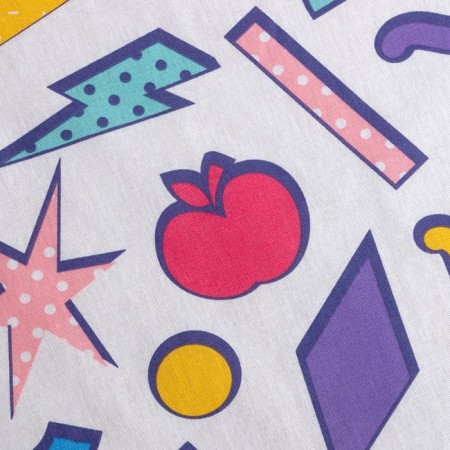 The sheet "Party", 150x220 cm, 100% cotton, Poplin, 125 g/m²-1