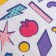 The sheet "Party", 150x220 cm, 100% cotton, Poplin, 125 g/m²
