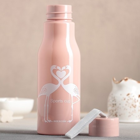 Water bottle “Flamingo”, 450 ml, MIX color-2