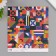 Scrapbooking paper bilateral "Color Geometry" density 180 grams set 10 pcs 15.5x17 cm 1071